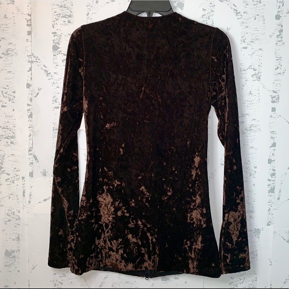 NEW Petit Pois Velour Zip Front Jacket - Picture 5 of 5